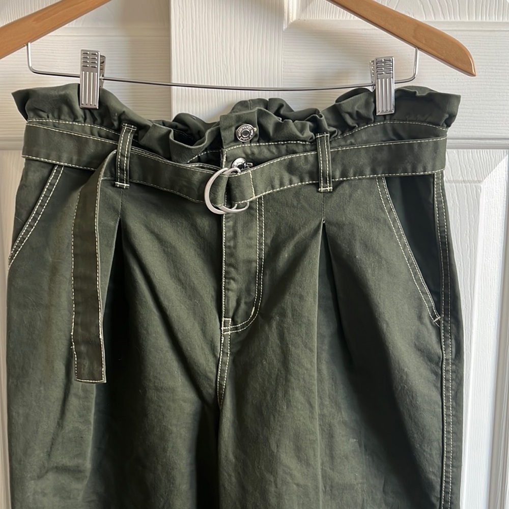 Cute paperbag waist pants Wild Fable
